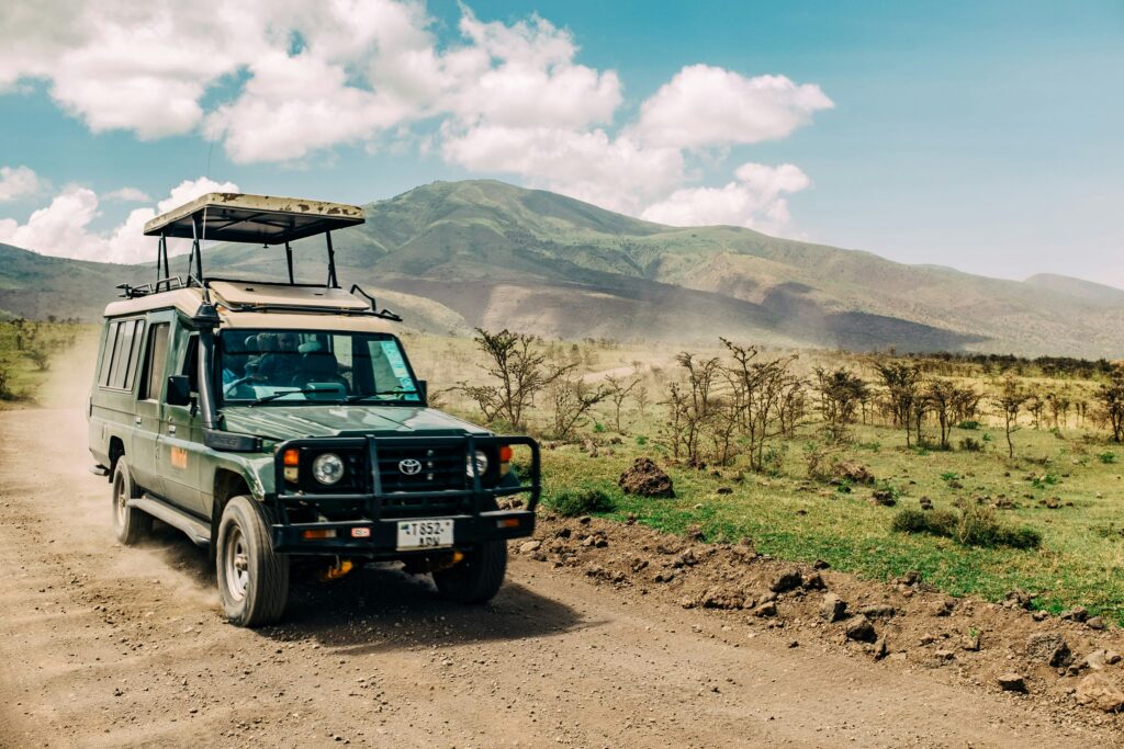 tanzania safari jeep -how much does it cost to go to tanzania